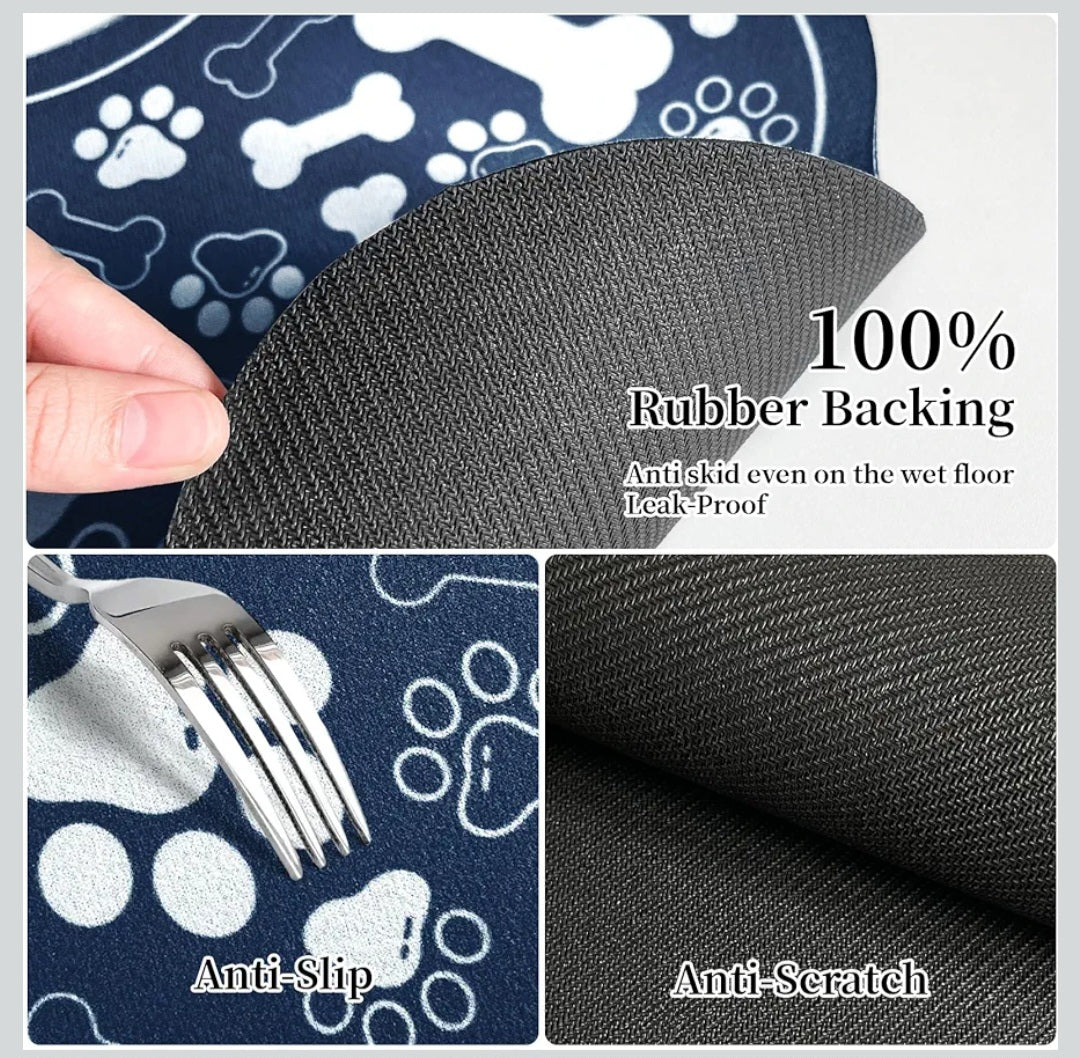 Tapete para comida tamaño grande 61x41cm